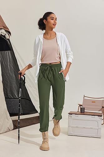 Miniatura 5 de Pinspark Pantalón de senderismo para mujer con bolsillos con cremallera