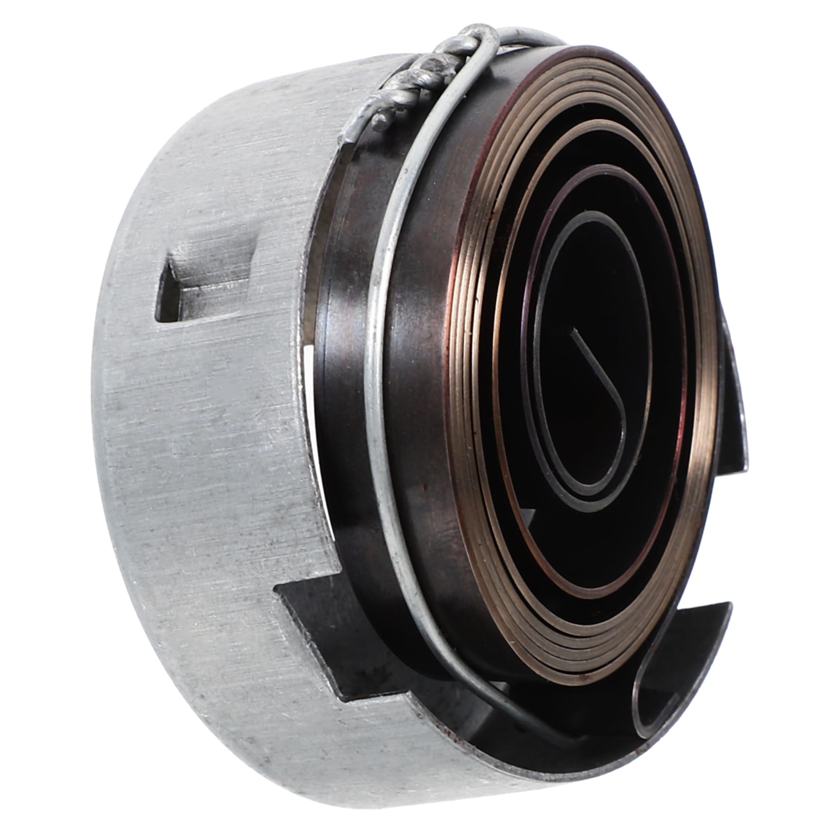 HAWILLOSCH 1 Set Drilling Press Spring Sleeve Feed Return Coil Spring Replacement Quill Feed Return Drill Accessory