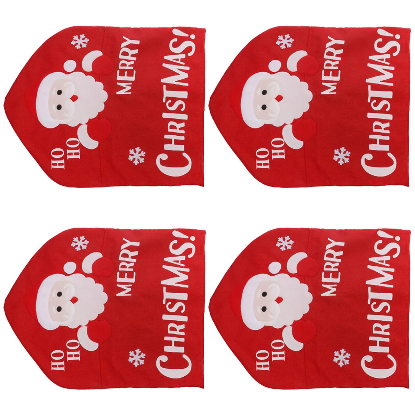 carotoe Christmas Figure Soft Chair Cover Washable Sturdy Fabric Simple Installation Ideal for Kids Family Home Event Christmas Chair Slipcover Quick Install Holiday Slipcover