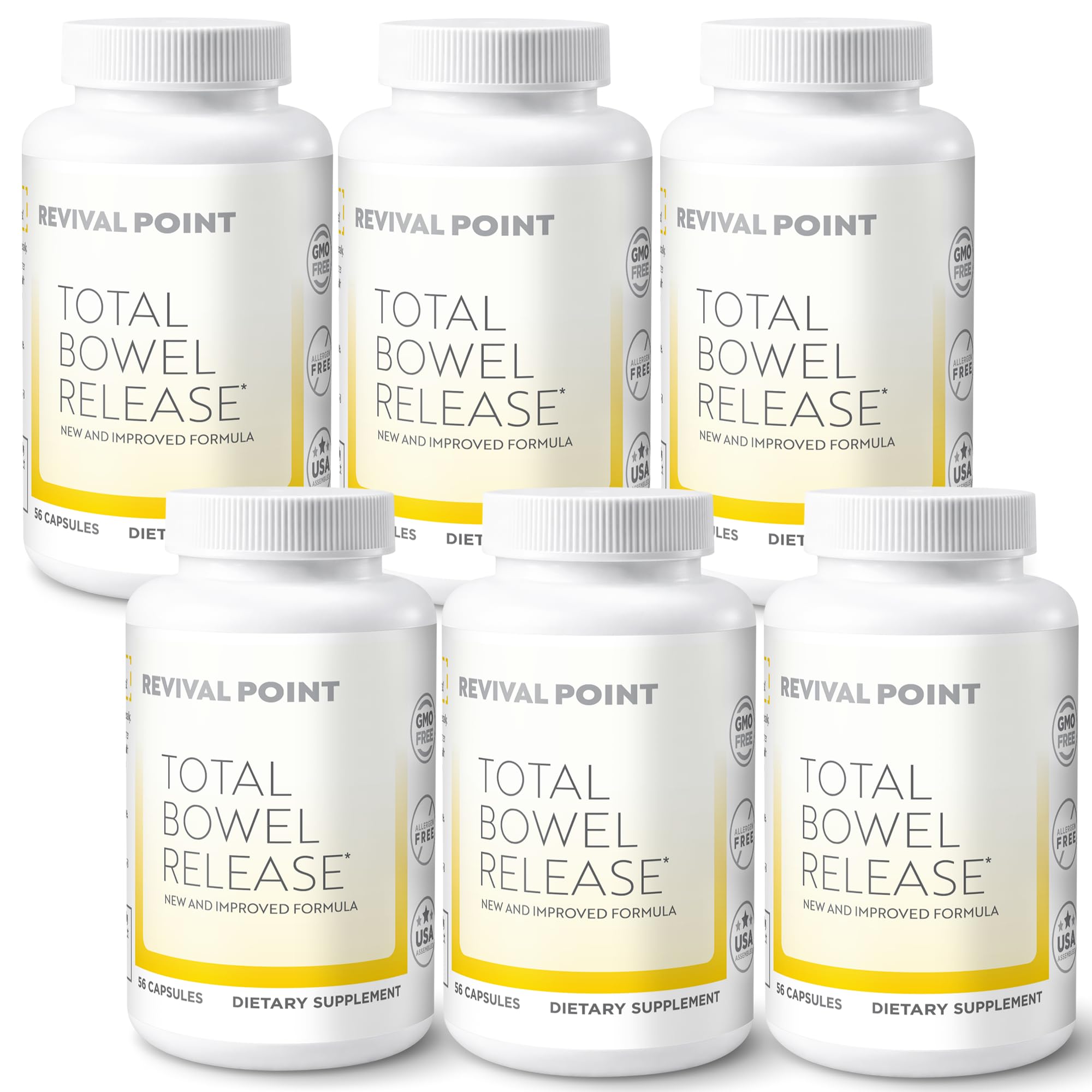 Total Bowel Release Support Regularity & Smooth Comfort Every Day, 60ct — Amazon image 10
