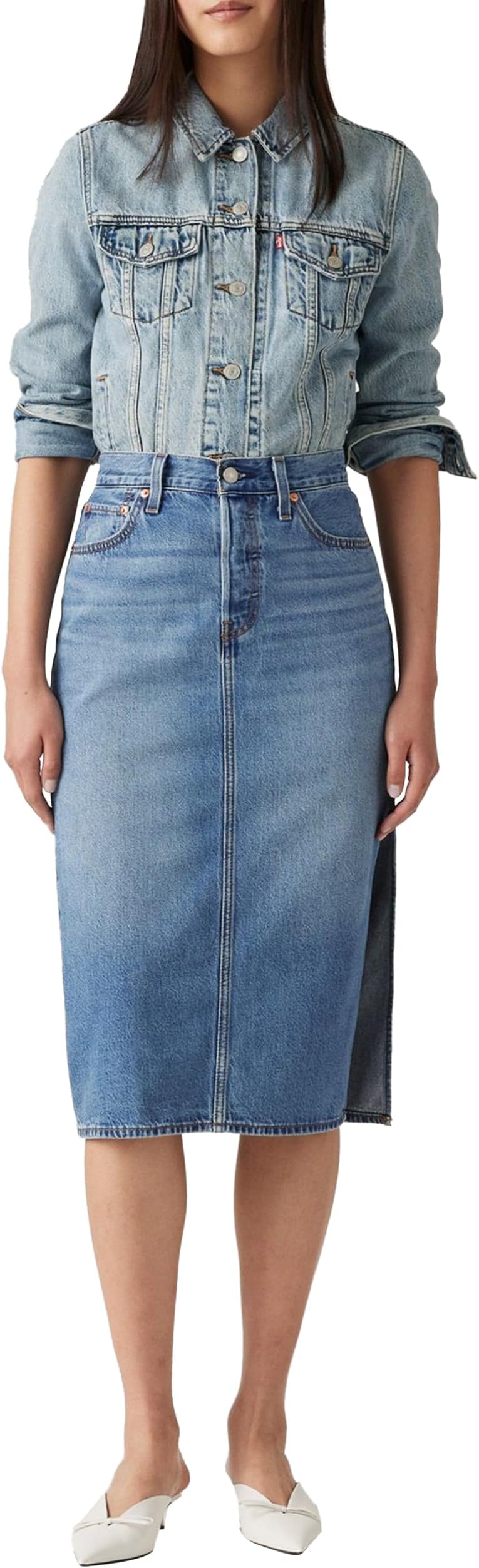 Women's Side Slit Skirt