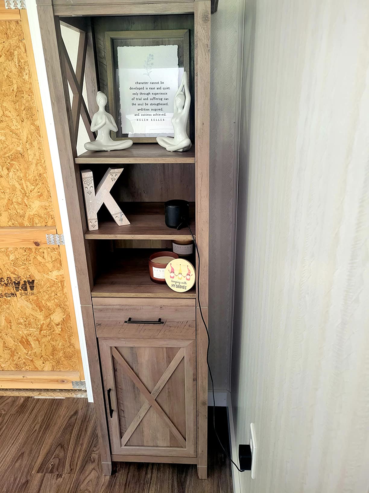 44/mo Finance Bush Furniture Key West Tall Bathroom Storage