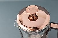 Vista 3 de La Cafetière Cafetera de prensa francesa de acero inoxidable Roma