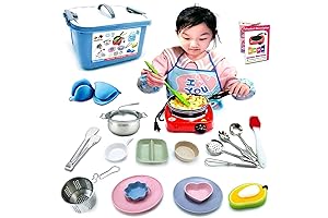 Kids Mini Real Cooking Kitchen Set