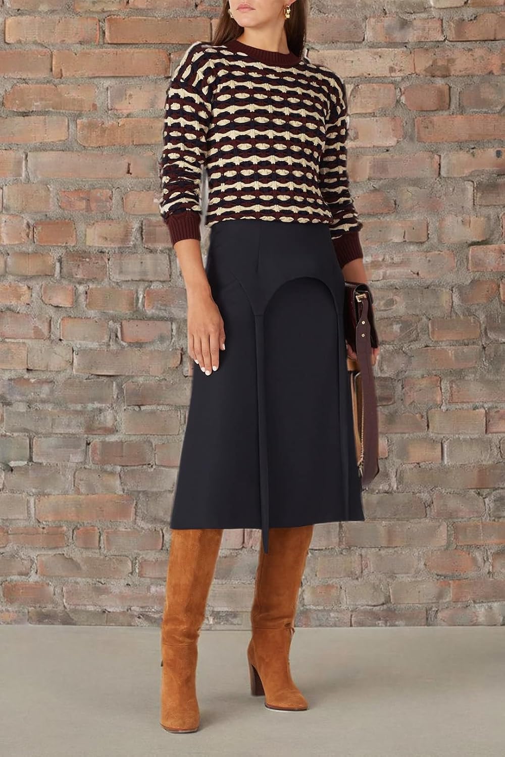 Rent The Runway Pre-Loved Geometric Oversized Sweater - Image 7