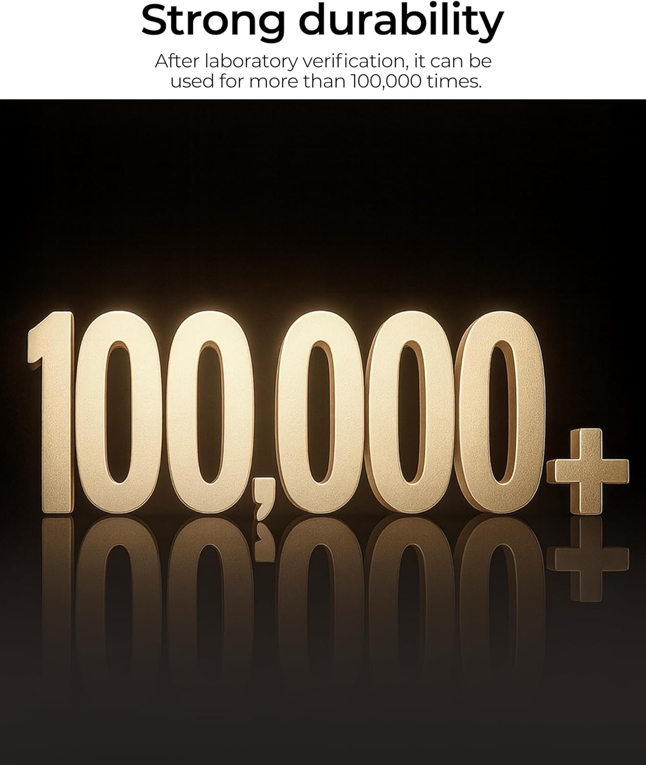 Durability claim for NGTeco Smart Glass Door Lock