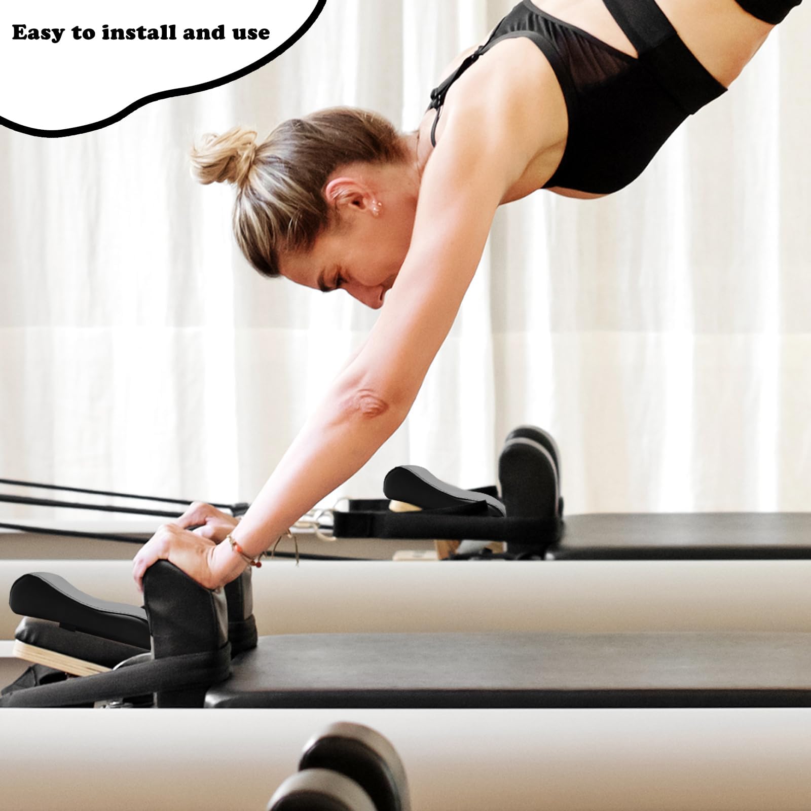Tappetino yoga Pilates Assist Poggiatesta Pilates Reformer Accessori, Forniture per Pilates Reformer, Pilates Reformer Partner Copertura per Pilates Reformer, Home Pilates Reformer Adatto