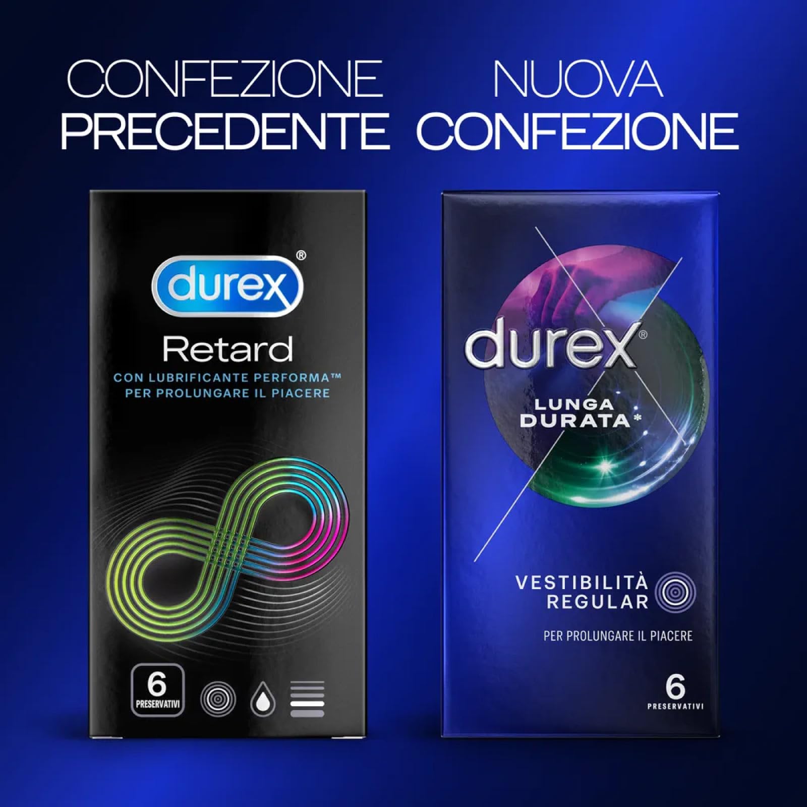 Durex Performa preservativi, Maxi tamaño de 60 piezas