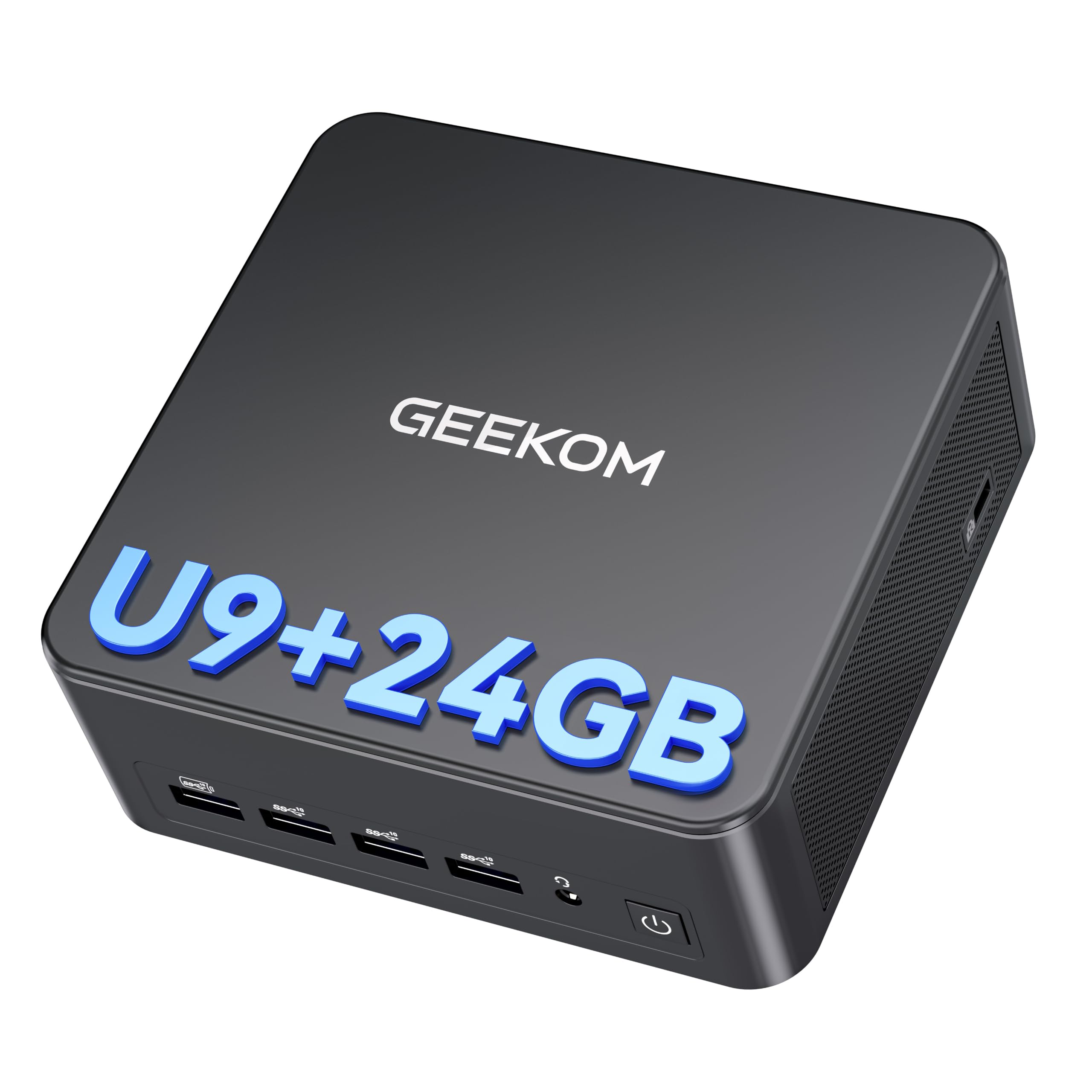 GEEKOM IT13 Max AI Mini PC, Intel Core Ultra 9 185H, 24GB LPDDR5