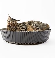 Vista 1 de Nest - Cama rascador para gatos (negro medianoche, sin montar)