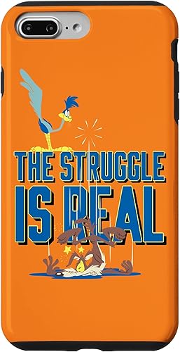 Vista 25 de Funda para iPhone 13 Looney Tunes Roadrunner la lucha es real