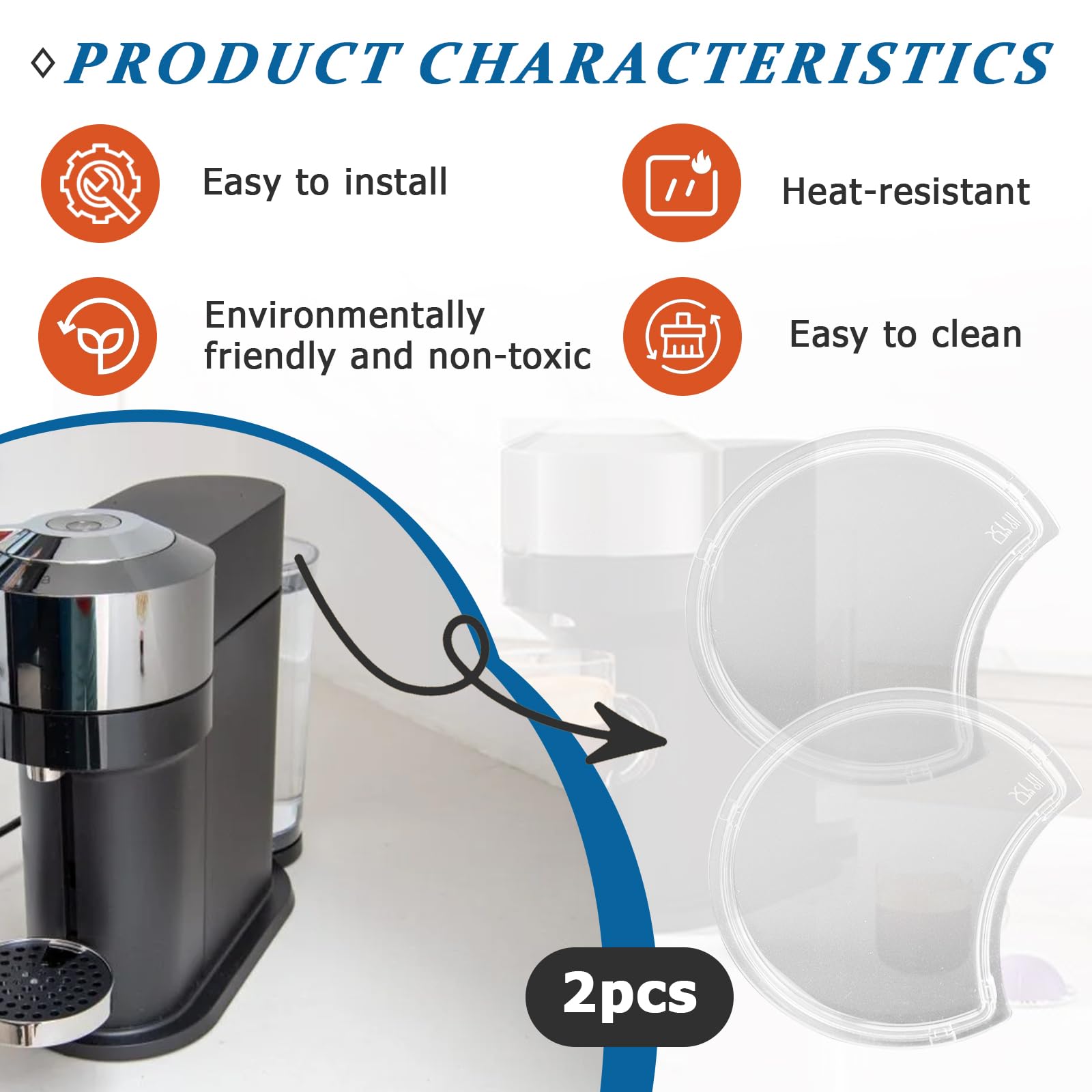 Vertuo Coffee Machine Water Tank For Krups Nespresso Vertuo XN901840 ...