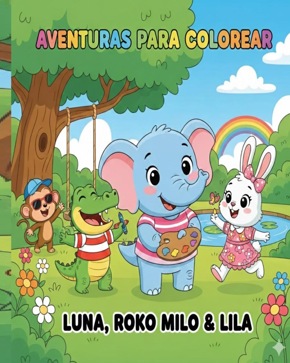 MILO Y SUS AMIGOS ( LIBRO DE COLOREAR )