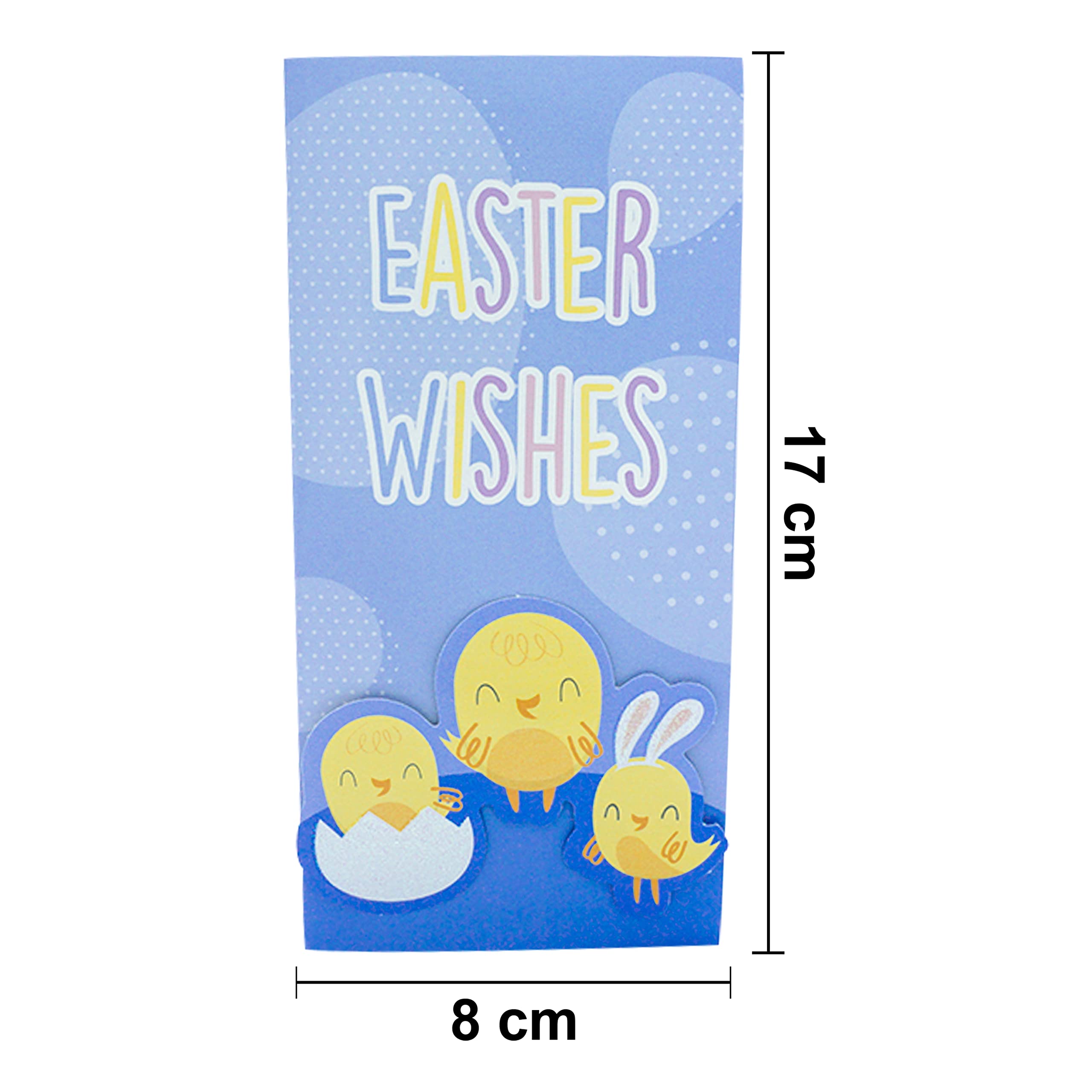 4Pk Easter Money Wallets with Envelopes, Triple Fold Money Gift Card Holder - Image 2