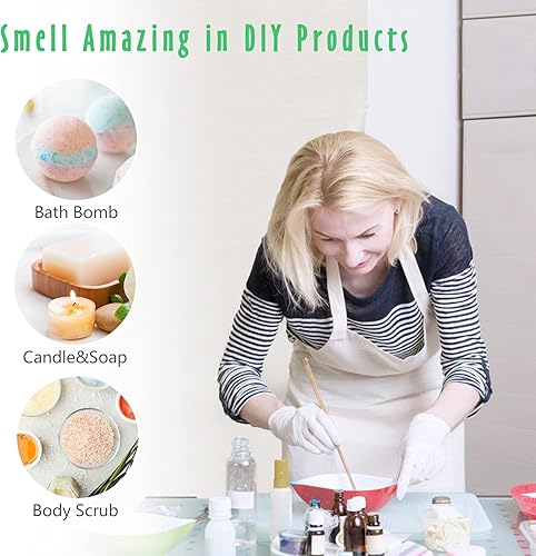 Miniatura 6 de Aceite de fragancia, MitFlor Hotel y Woodland, juego de aceites aromáticos para hacer velas de jabón, aceites esenciales para difusores para el hogar