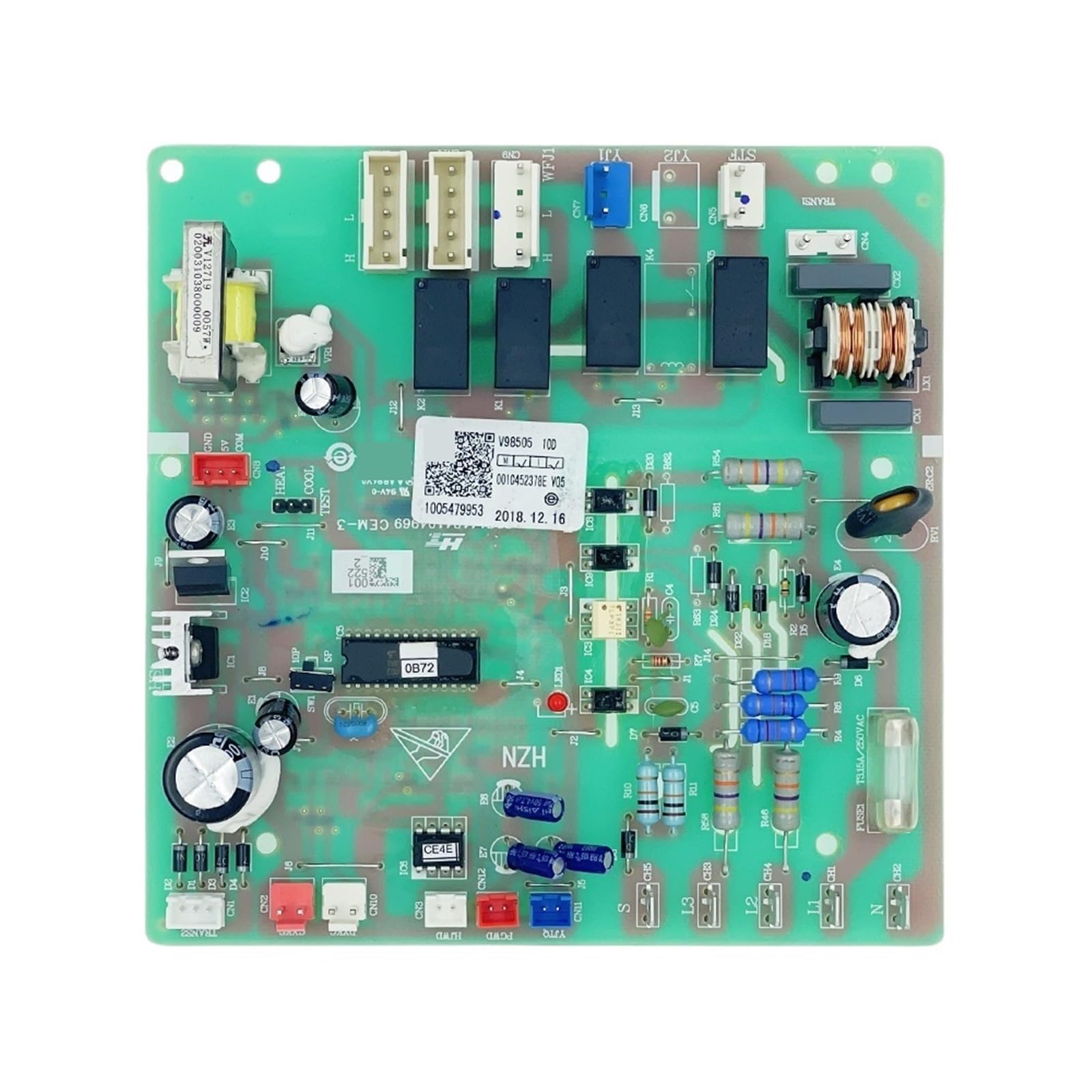 Mxcdtrptj One Color Air Conditioner Indoor Unit Control Board 0010452378E Circuit Pcb Conditioning Parts