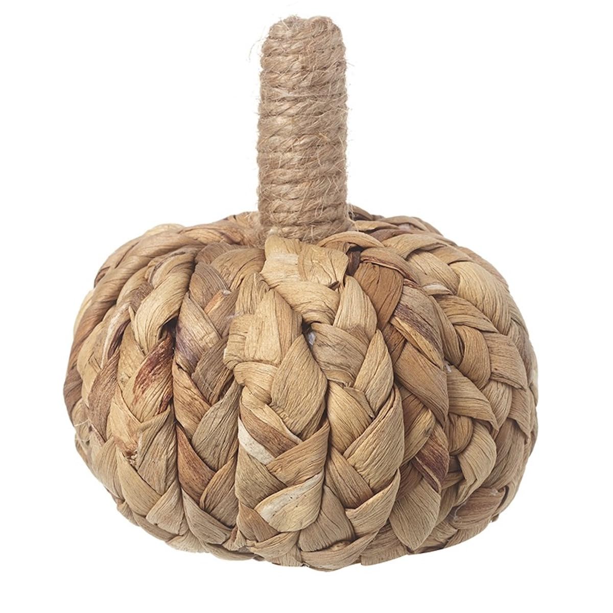 Heaven Sends Beige Hessian Pumpkin Halloween Decoration