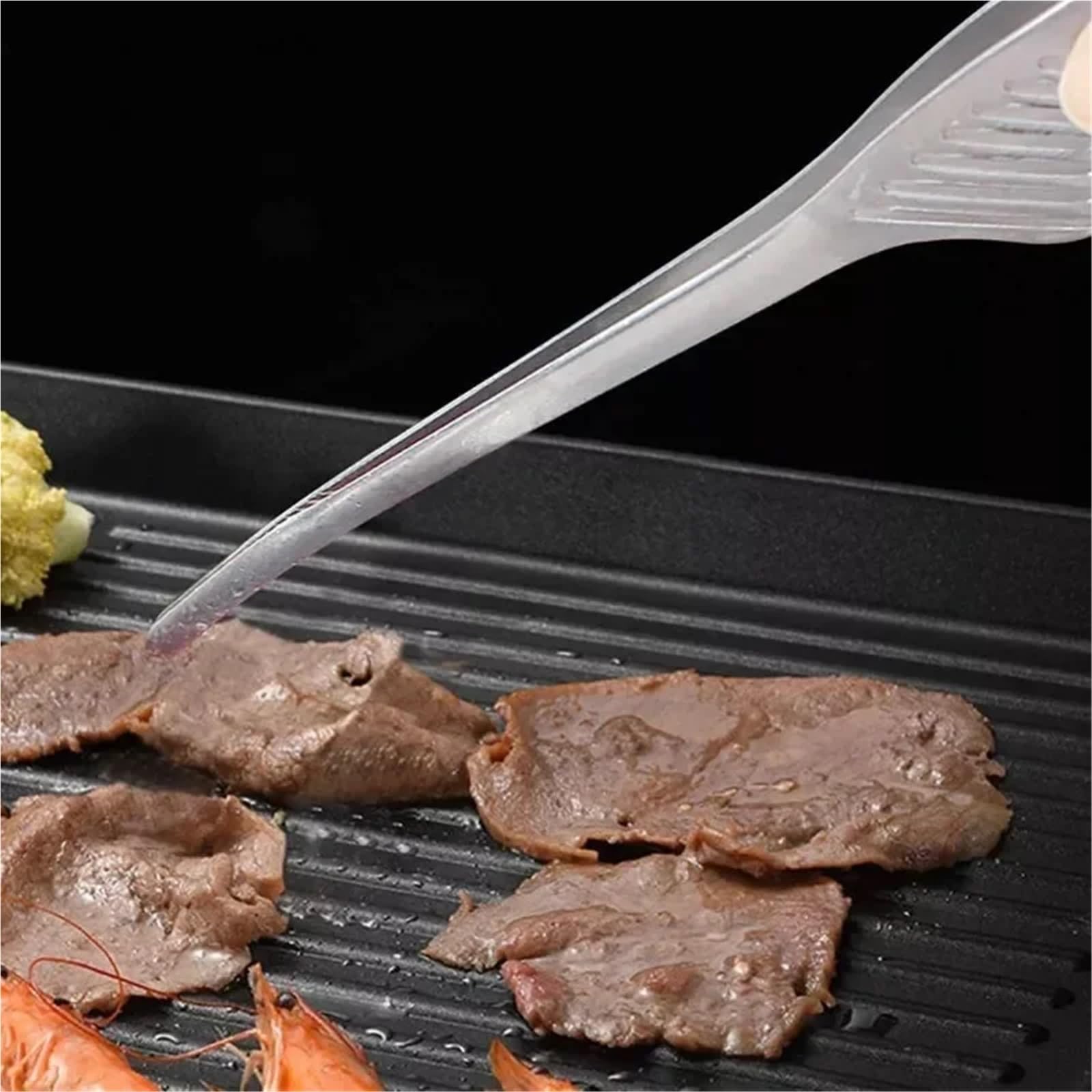 Pinzas para barbacoa, Pinzas de cocina acero inoxidable Multicolor Antideslizante Resistente al calor(Rose Gold)