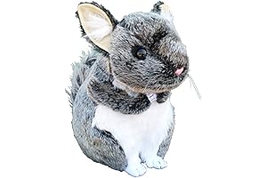 Adore 12" Gizmo The Chinchilla Plush Stuffed Animal Toy