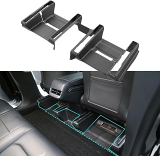 ASVEGE Seat Slide Rail Pad Cover for 2021-2024 Tesla Model Y (3 PCS)