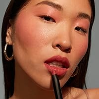 Vista 5 de Nudestix Labios mate intenso + lápiz de mejillas, lápiz labial, delineador de labios + tinte rubor de mejillas, maquillaje multiusos para un