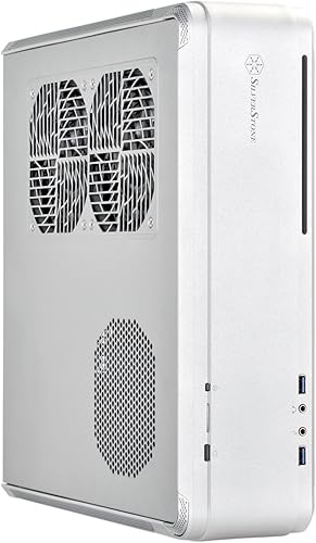Miniatura 7 de Silverstone Technology SST-FTZ01B-E - Carcasa para computadora con factor de forma pequeño de aluminio Unibody ITX con elevador PCI-E y soporte para