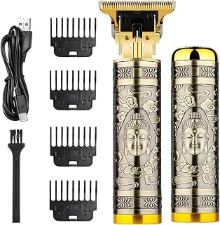 Mens Hair Clippers Cordless Waterproof Grooming Kit