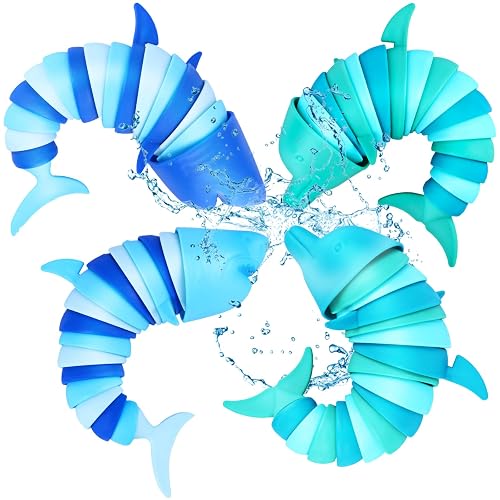 4 Pcs 3D Sensory Toys Printed Articulated Dolphin Fidget Toy