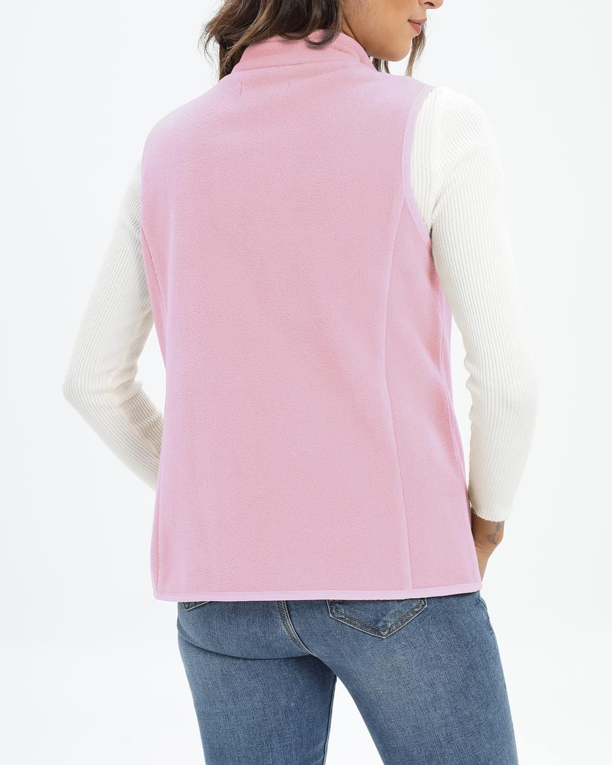Xeoxarel Women's Fleece Vest with 6 Pockets (XS-2XL) - Image 6