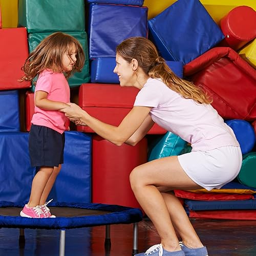 Miniatura 6 de Cubierta de resorte para trampolín, cubierta de seguridad de repuesto para trampolín pequeño, tela Oxford 600D, opcional para reparable, marco