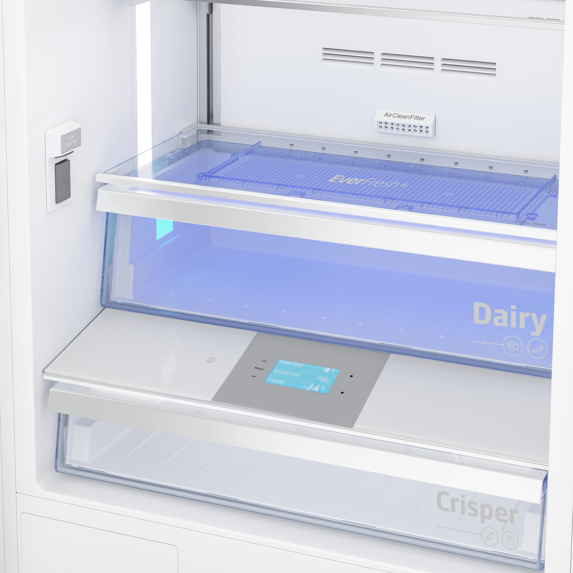 BEKO BBBF3019IMWE BOTTOM FREEZER BUILT IN REFRIGERATOR on Fridge.com
