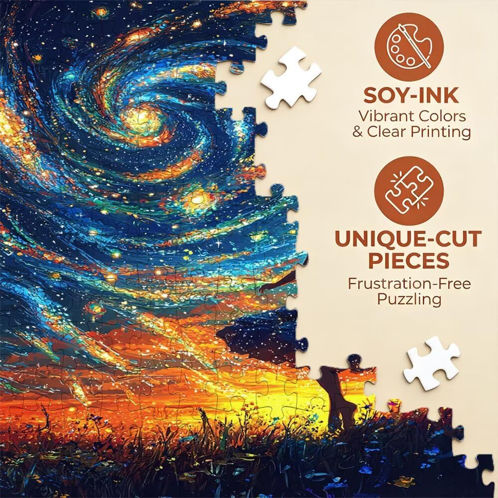 Puzzle 4000 Pezzi, Vestito Stellare 3D Puzzle per Adulti Impegnativo, Educa Puzzles Artistico, Divertente E Stimolante Puzzles Decorativo per La Famiglia, Regalo e Decorazione Pareti DX0YL6-951