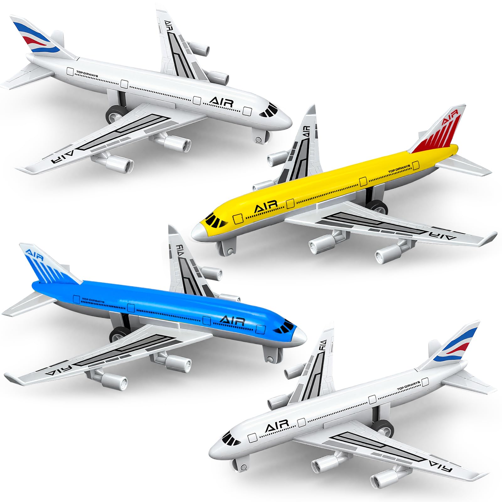 Amazon.co.jp: 飛行機 おもちゃ 玩具 4本セット ひこうき おもちゃ