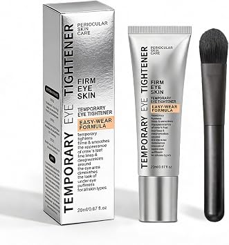 Studio Dermal Instant Eye Lifting Peptide Formula 2.0 with Brush Wrinkle-Reducing for Under Bags & Fine Lines, Quick Face Firming Smoothing 1 PCS