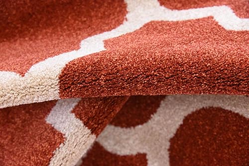 Vista 471 de Unique Loom Trellis Collection - Alfombra estilo marroquí de enrejado gris oscuro (8' 0 pies x 11' 0 pies)