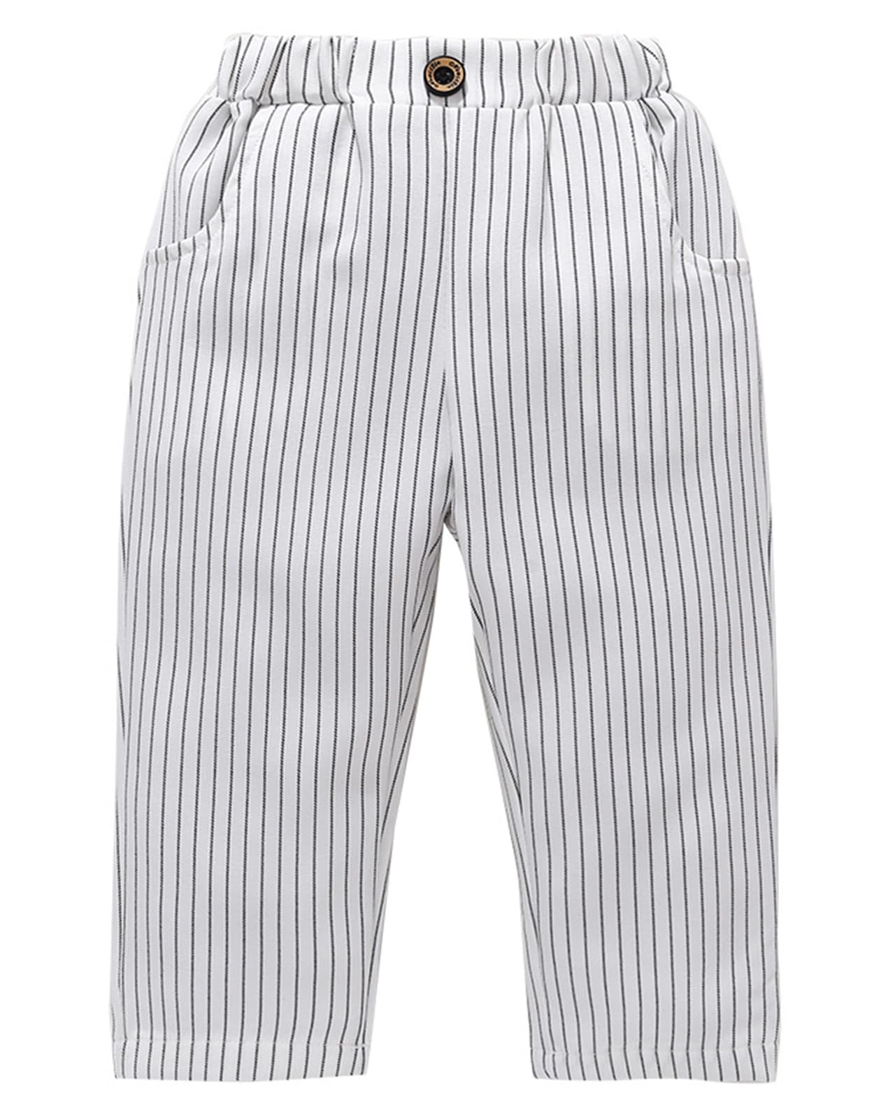 Costume Baptême Bébé Garçon Vêtements Gentleman Pantalon Gilet Chemise Noeud Papillon Ensemble Baptême Mariage Cérémonie