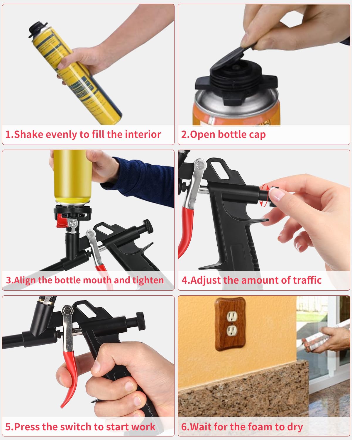 Langlebiger Push-Cup-Wasserhahn, Push-Back-Glasfül Produktbild-Vorschau 5