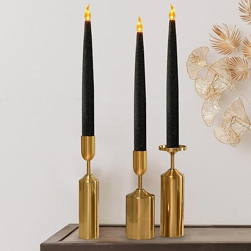 Miniatura 8 de Furora Lighting - Velas largas LED sin llama, para ventana, a pilas, velas eléctricas con función de temporizador de 6 horas