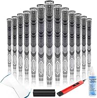 Vista 8 de CHAMPKEY Premium Hybrid Golf Grips 13 Pack with All Repair Kits - All Weather Performance Golf Club Grips - High Traction and Control Half Corded