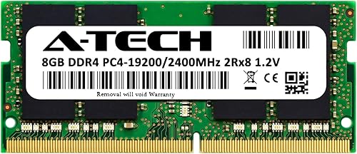 Miniatura 2 de A-Tech 8 GB de RAM para Lenovo IDEAPAD S145-15AST (1 x 8 GB) DDR4 2400 MHz SODIMM PC4-19200 260-Pin Non-ECC Unbuffered Laptop Módulo de