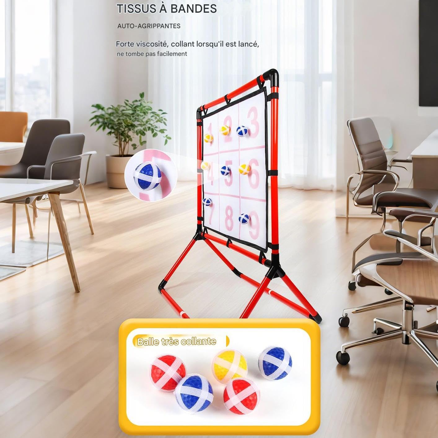 Juego de lanzar pelotas pegajosas Estrategia Interactiva Portátil