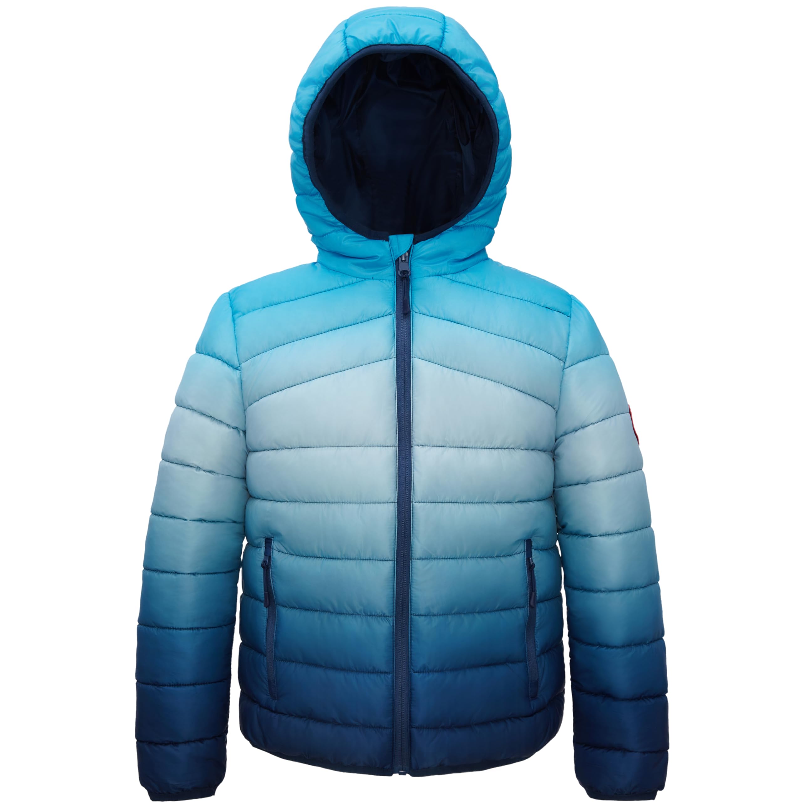 Rokka&amp;Rolla Boys' Reversible Lightweight Water-Resistant Puffer Jacket