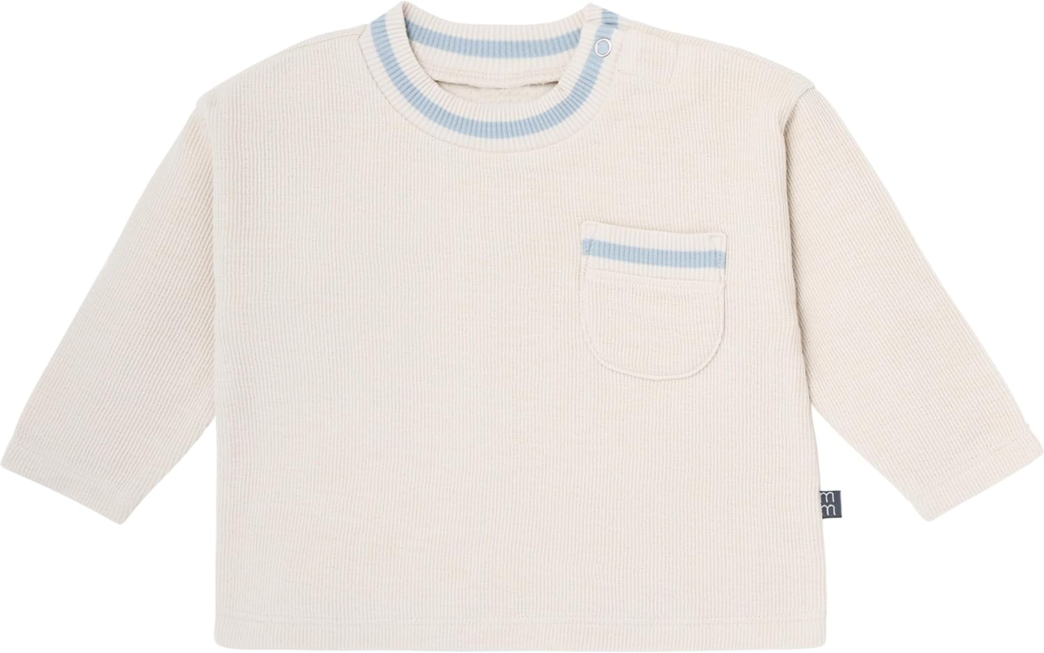 Modern Moments by Gerber baby-boys Velour 2-piece Drop Shoulder Top & Pant Set - Image 2