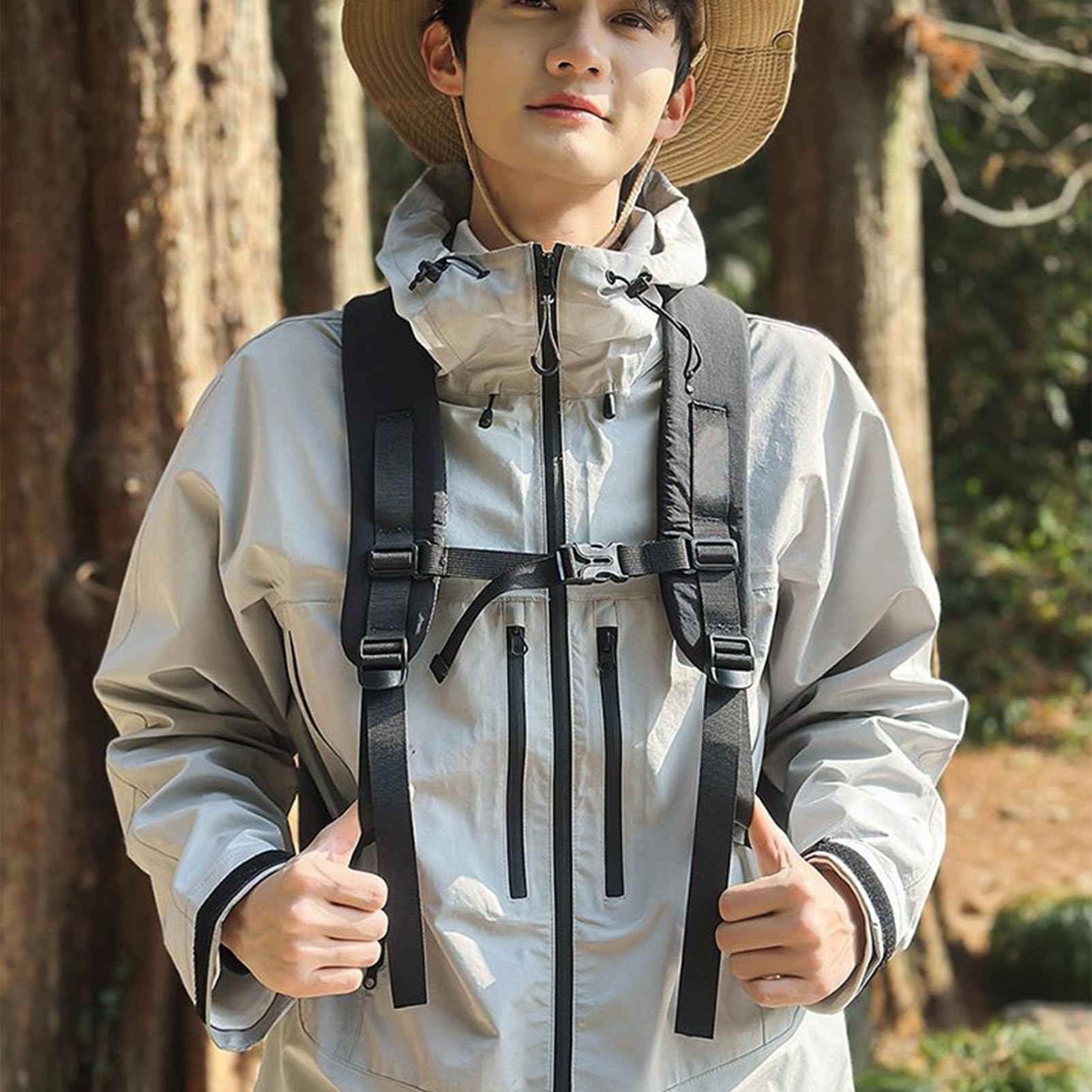 Plecaki Turystyczne Ze Stelażem Wewnętrznym Wodoodporny Sprzęt Hydracyjny | Torba Trekkingowa Do podróży, kempingu, trekkingu, sportów outdoorowych, fitnessu, kolarstwa,