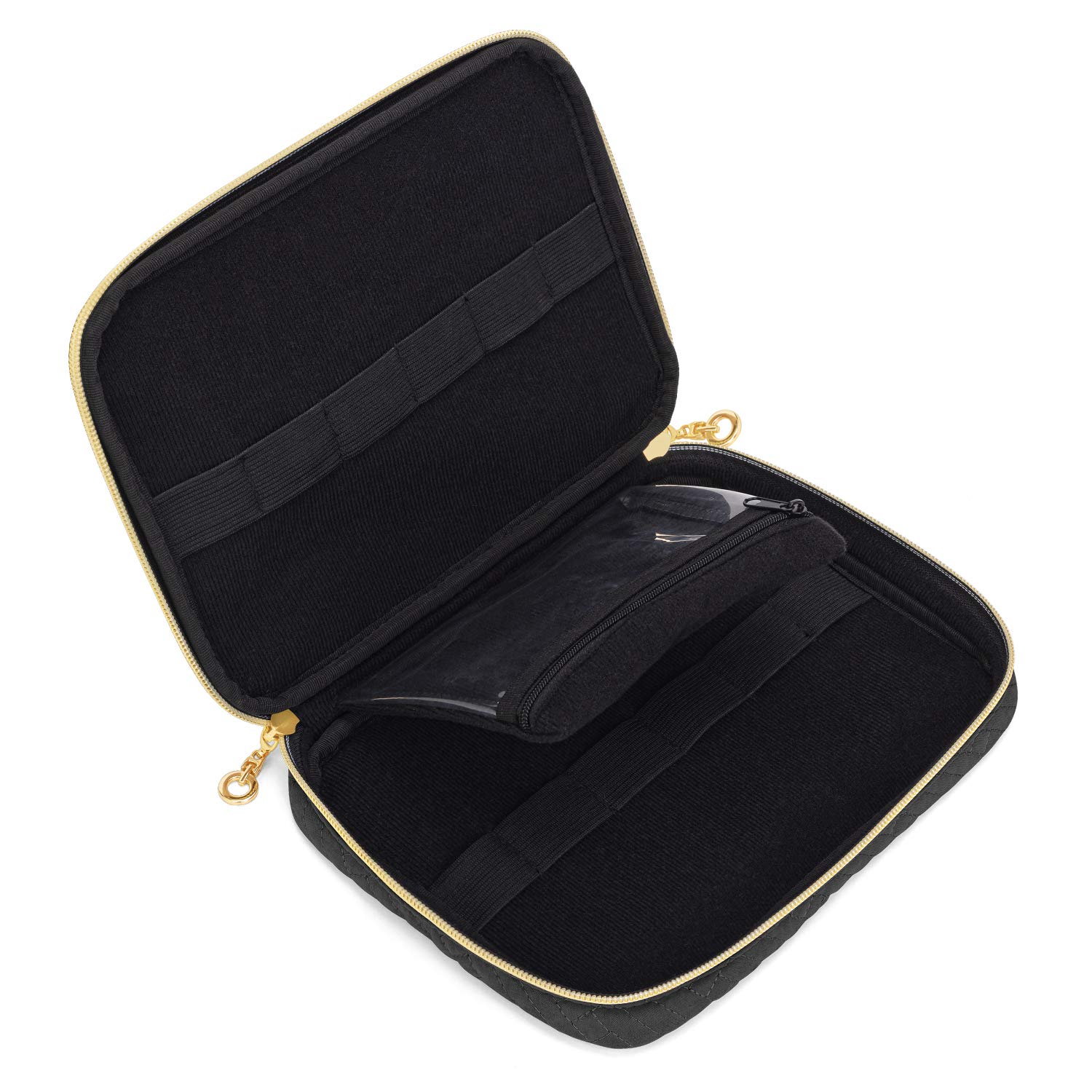 Teamoy Borsa da Viaggio Compatibile con 12pcs Cinturino Apple Watch 38mm/40mm/42mm/44mm, Cinturino Mi band 4/5 e Altri Accessori per Smartwatches