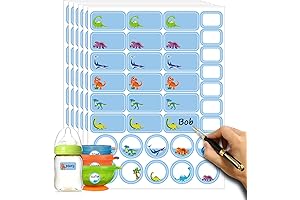 Fun, Educational Dinosaur Name Labels for Kids and Adults: 420 Premium Quality...