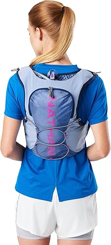 Miniatura 8 de Nathan Vapor Airess 3.0 - Chaleco de hidratación de 7 litros con vejiga de 2 litros, correas de hombro de malla de aire, bolsillos delanteros y