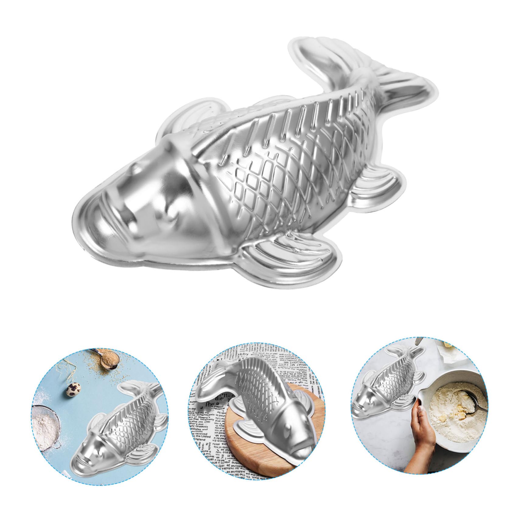 TOPBATHY 4 Piezas Para Pasteles Para Huevo Mini Cortadores Galletas Para Galletas y Pequeño 3d Aluminio