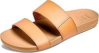Vista 1 de REEF Cushion Vista - Sandalias de moda para mujer, correa de piel vegana, plantilla acolchada ultra suave
