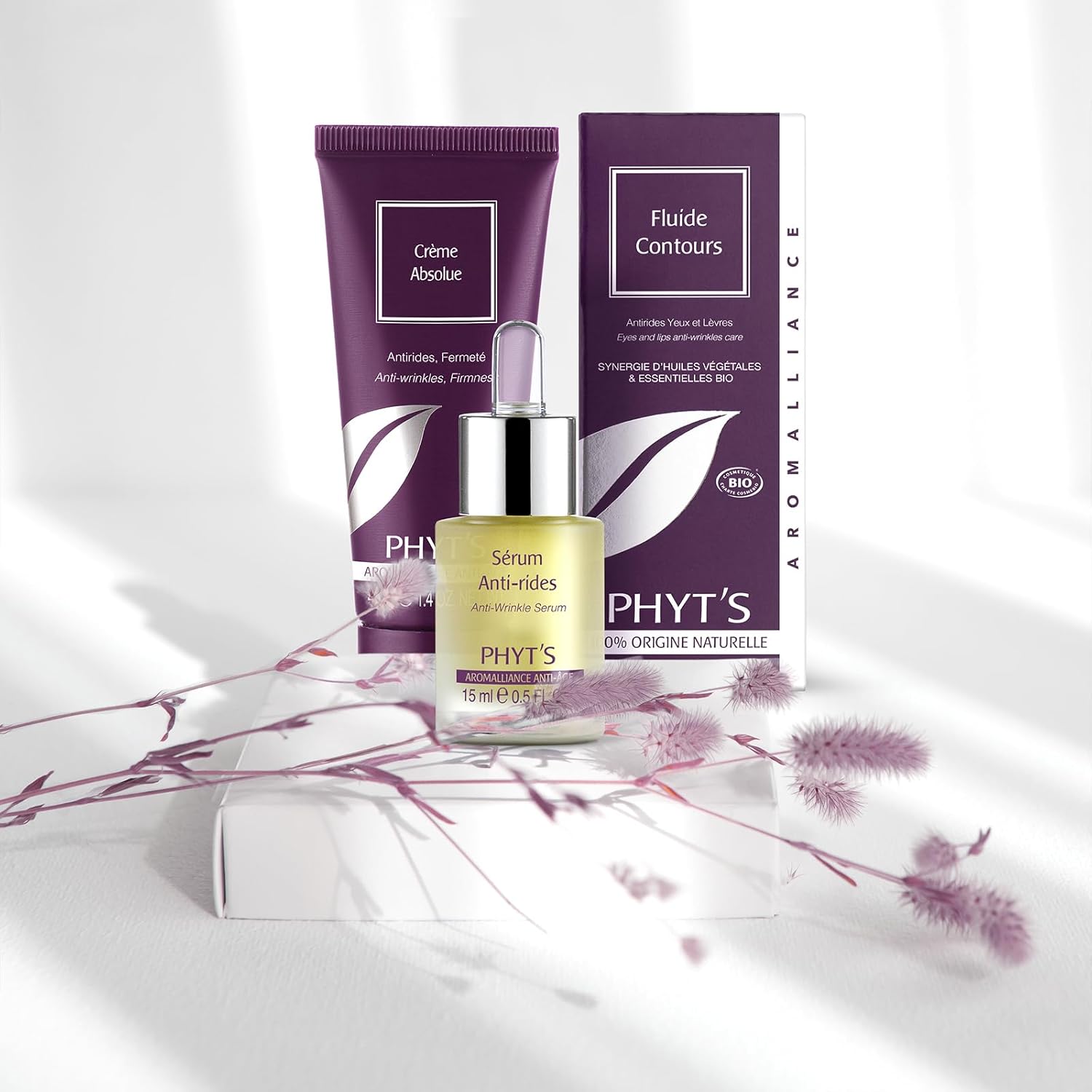 Phyts Absolute Cream - Anti-Ageing Face Moisturizer with Lemon and Lavandin Essential Oils - Face Cream Reduces Wrinkles and Firms Skin - 1.4 oz - Image 5